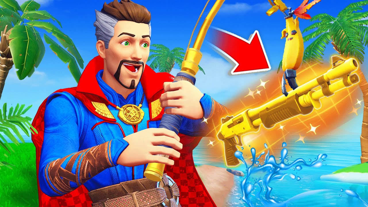 The FISHING LOOT *ONLY* Challenge in Fortnite! (Season 2)