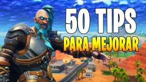 50 TIPS para mejorar en FORTNITE